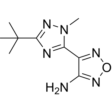 4-(3-(Tert-butyl)-1-methyl-1h-1,2,4-triazol-5-yl)-1,2,5-oxadiazol-3-amine|CS-0285227