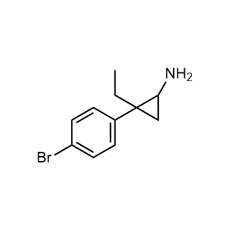 2-(4-Bromophenyl)-2-ethylcyclopropan-1-amine|CS-0285355