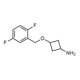 3-((2,5-Difluorobenzyl)oxy)cyclobutan-1-amine|CS-0285469
