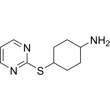 4-(Pyrimidin-2-ylthio)cyclohexan-1-amine|CS-0285512