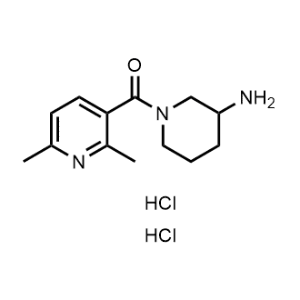 (3-Aminopiperidin-1-yl)(2,6-dimethylpyridin-3-yl)methanone dihydrochloride|CS-0285574