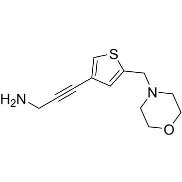 3-(5-(Morpholinomethyl)thiophen-3-yl)prop-2-yn-1-amine|CS-0285627