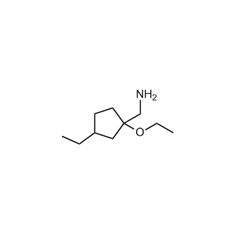 (1-Ethoxy-3-ethylcyclopentyl)methanamine|CS-0285983