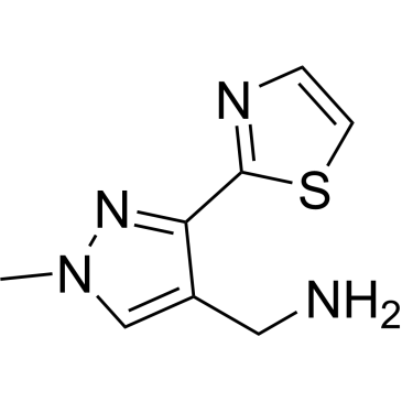 (1-Methyl-3-(thiazol-2-yl)-1h-pyrazol-4-yl)methanamine|CS-0286137