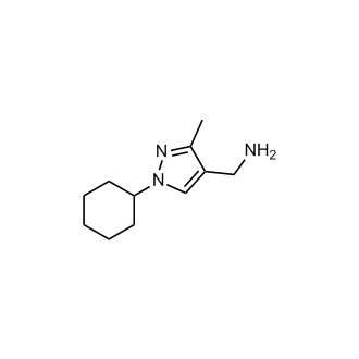 (1-Cyclohexyl-3-methyl-1h-pyrazol-4-yl)methanamine|CS-0286146