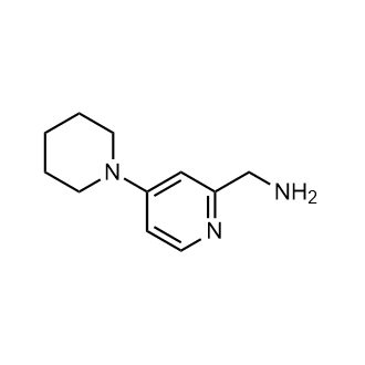 (4-(Piperidin-1-yl)pyridin-2-yl)methanamine|CS-0286205
