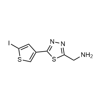 (5-(5-Iodothiophen-3-yl)-1,3,4-thiadiazol-2-yl)methanamine|CS-0286226