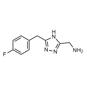 (5-(4-Fluorobenzyl)-4h-1,2,4-triazol-3-yl)methanamine|CS-0286229
