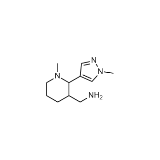 (1-Methyl-2-(1-methyl-1h-pyrazol-4-yl)piperidin-3-yl)methanamine|CS-0286314