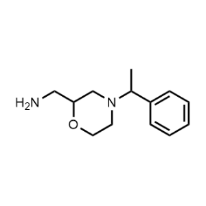 (4-(1-Phenylethyl)morpholin-2-yl)methanamine|CS-0286381