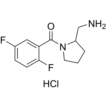 (2-(Aminomethyl)pyrrolidin-1-yl)(2,5-difluorophenyl)methanone hydrochloride|CS-0286393