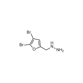 ((4,5-Dibromofuran-2-yl)methyl)hydrazine