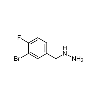 (3-Bromo-4-fluorobenzyl)hydrazine|CS-0286974