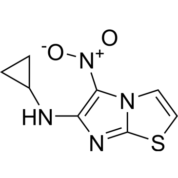 N-Cyclopropyl-5-nitroimidazo[2,1-b]thiazol-6-amine|CS-0287184