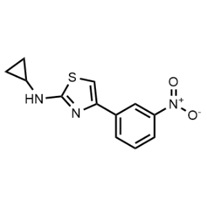 N-Cyclopropyl-4-(3-nitrophenyl)thiazol-2-amine|CS-0287216