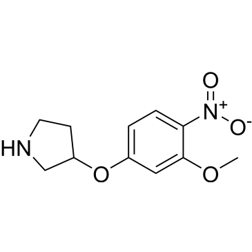 3-(3-Methoxy-4-nitrophenoxy)pyrrolidine|CS-0287332