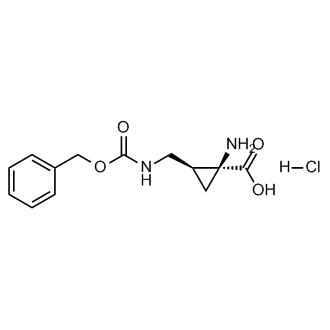 (1s,2s)-1-Amino-2-((((benzyloxy)carbonyl)amino)methyl)cyclopropane-1-carboxylic acid hydrochloride|CS-0287413