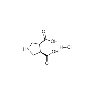 (3r,4r)-Pyrrolidine-3,4-dicarboxylic acid hydrochloride|CS-0287459