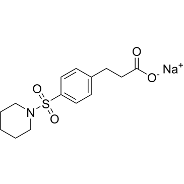 Sodium 3-(4-(piperidin-1-ylsulfonyl)phenyl)propanoate|CS-0287510