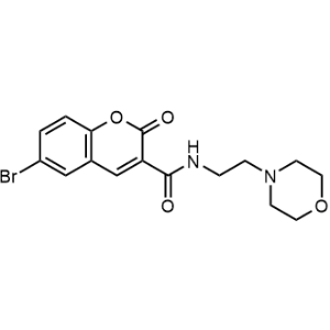 6-Bromo-N-(2-morpholinoethyl)-2-oxo-2h-chromene-3-carboxamide|CS-0287596