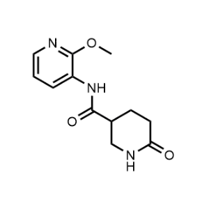 N-(2-Methoxypyridin-3-yl)-6-oxopiperidine-3-carboxamide|CS-0287613