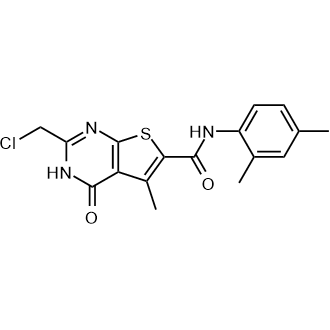 2-(Chloromethyl)-N-(2,4-dimethylphenyl)-5-methyl-4-oxo-3,4-dihydrothieno[2,3-d]pyrimidine-6-carboxamide|CS-0287700