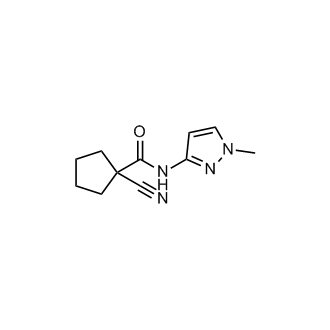 1-Cyano-N-(1-methyl-1h-pyrazol-3-yl)cyclopentane-1-carboxamide|CS-0287751