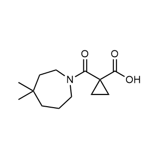 1-(4,4-Dimethylazepane-1-carbonyl)cyclopropane-1-carboxylic acid|CS-0287792