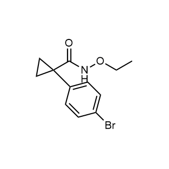 1-(4-Bromophenyl)-N-ethoxycyclopropane-1-carboxamide|CS-0287879