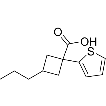 3-Propyl-1-(thiophen-2-yl)cyclobutane-1-carboxylic acid|CS-0287934