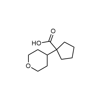1-(Tetrahydro-2h-pyran-4-yl)cyclopentane-1-carboxylic acid|CS-0287958