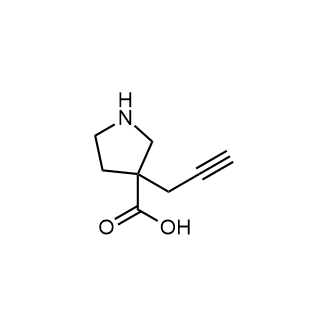 3-(Prop-2-yn-1-yl)pyrrolidine-3-carboxylic acid|CS-0287971