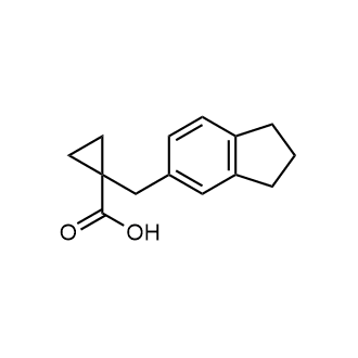 1-((2,3-Dihydro-1h-inden-5-yl)methyl)cyclopropane-1-carboxylic acid|CS-0288057