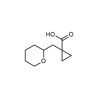 1-((Tetrahydro-2h-pyran-2-yl)methyl)cyclopropane-1-carboxylic acid|CS-0288068