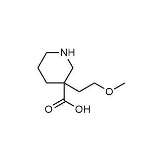 3-(2-Methoxyethyl)piperidine-3-carboxylic acid|CS-0288098