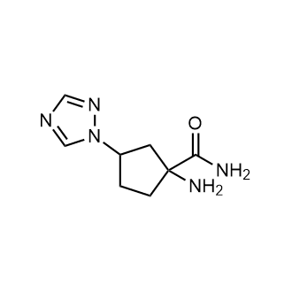 1-Amino-3-(1h-1,2,4-triazol-1-yl)cyclopentane-1-carboxamide|CS-0288208