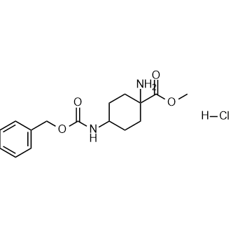 Methyl 1-amino-4-(((benzyloxy)carbonyl)amino)cyclohexane-1-carboxylate hydrochloride|CS-0288226