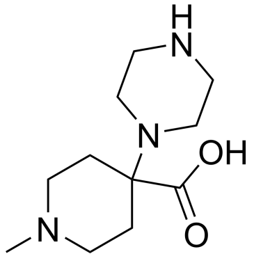 1-Methyl-4-(piperazin-1-yl)piperidine-4-carboxylic acid|CS-0288259