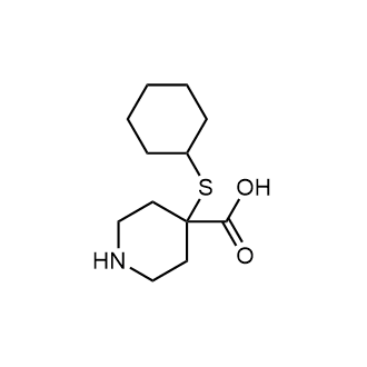 4-(Cyclohexylthio)piperidine-4-carboxylic acid|CS-0288424