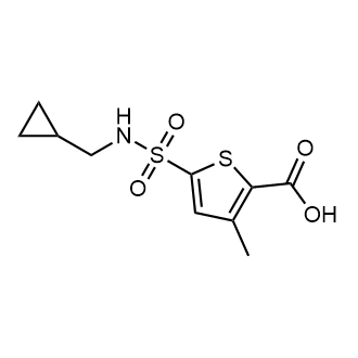5-(n-(Cyclopropylmethyl)sulfamoyl)-3-methylthiophene-2-carboxylic acid|CS-0288526
