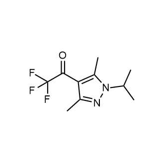 2,2,2-Trifluoro-1-(1-isopropyl-3,5-dimethyl-1h-pyrazol-4-yl)ethan-1-one|CS-0288549