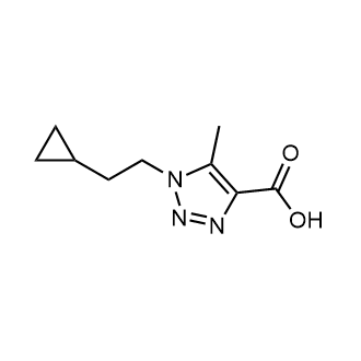 1-(2-Cyclopropylethyl)-5-methyl-1h-1,2,3-triazole-4-carboxylic acid|CS-0288605