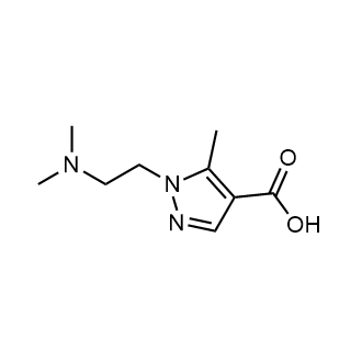 1-(2-(Dimethylamino)ethyl)-5-methyl-1h-pyrazole-4-carboxylic acid|CS-0288610