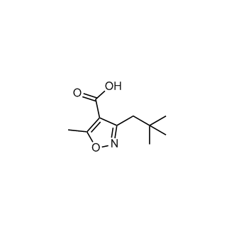 5-Methyl-3-neopentylisoxazole-4-carboxylic acid|CS-0288722
