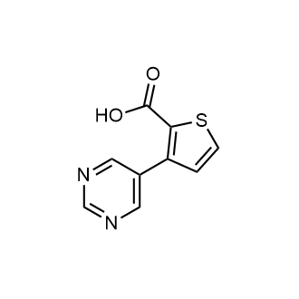 3-(Pyrimidin-5-yl)thiophene-2-carboxylic acid|CS-0288764