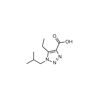 5-Ethyl-1-isobutyl-1h-1,2,3-triazole-4-carboxylic acid|CS-0288807