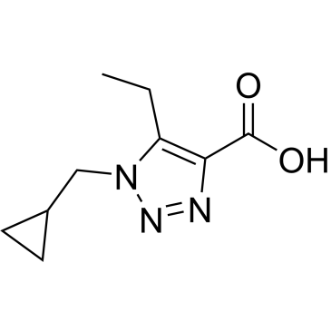 1-(Cyclopropylmethyl)-5-ethyl-1h-1,2,3-triazole-4-carboxylic acid|CS-0288813