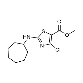 Methyl 4-chloro-2-(cycloheptylamino)thiazole-5-carboxylate|CS-0288873
