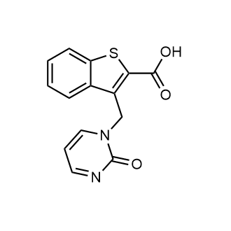 3-((2-Oxopyrimidin-1(2h)-yl)methyl)benzo[b]thiophene-2-carboxylic acid|CS-0288879