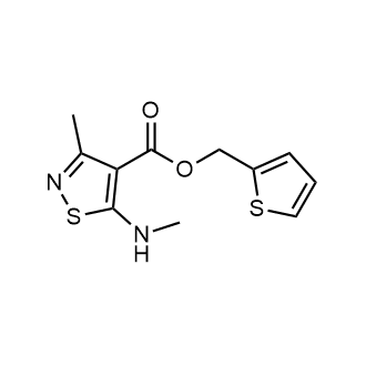 Thiophen-2-ylmethyl 3-methyl-5-(methylamino)isothiazole-4-carboxylate|CS-0289027